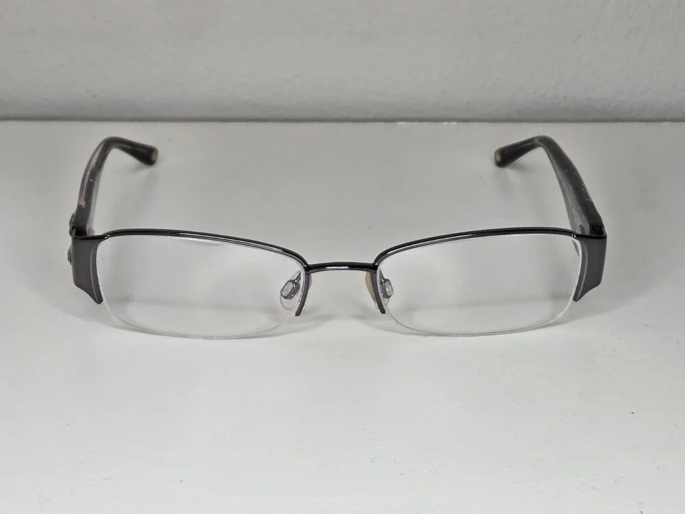 bebe Women's Glasses ~ Jeweled Frames ~ Armorous 5015 Black Diamond